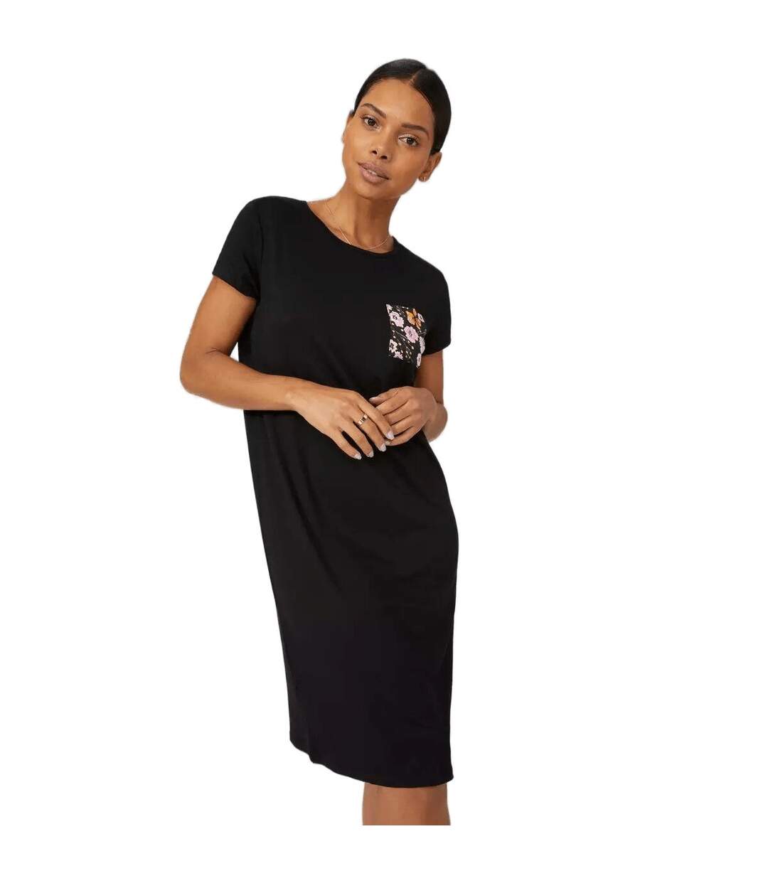 Debenhams - Chemise de nuit AUTUMN MEADOW - Femme (Noir) - UTDH871