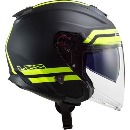 Casque LS2 OF521 - INFINITY - HYPER MATT - Gris / Jaune