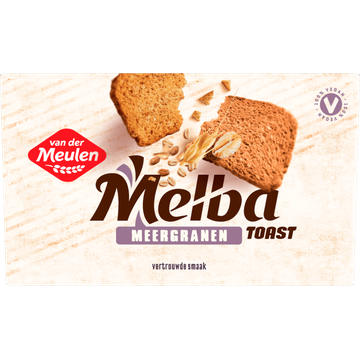 Van der Meulen Melba Toast Meergranen 120 g