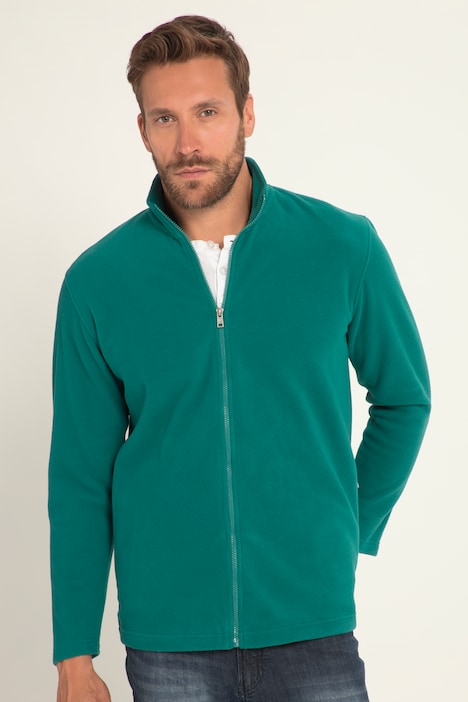 JP 1880 Fleecejacke, Outdoor, Stehkragen, Zipp-Pockets, bis 8 XL