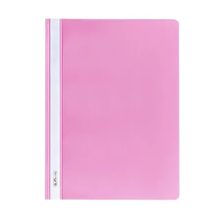 Herlitz Schnellhefter extra stabil, PP, DIN A4, pink, 10 Stück