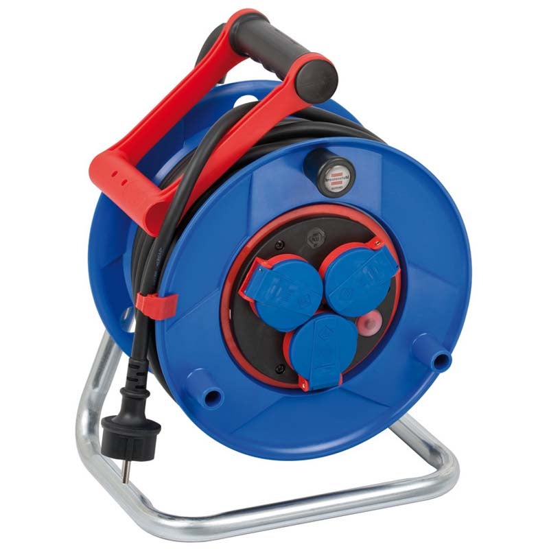 Brennenstuhl Garant Bretec 1218900 kabelhaspel buitengebruik 3 aansluitingen 25m