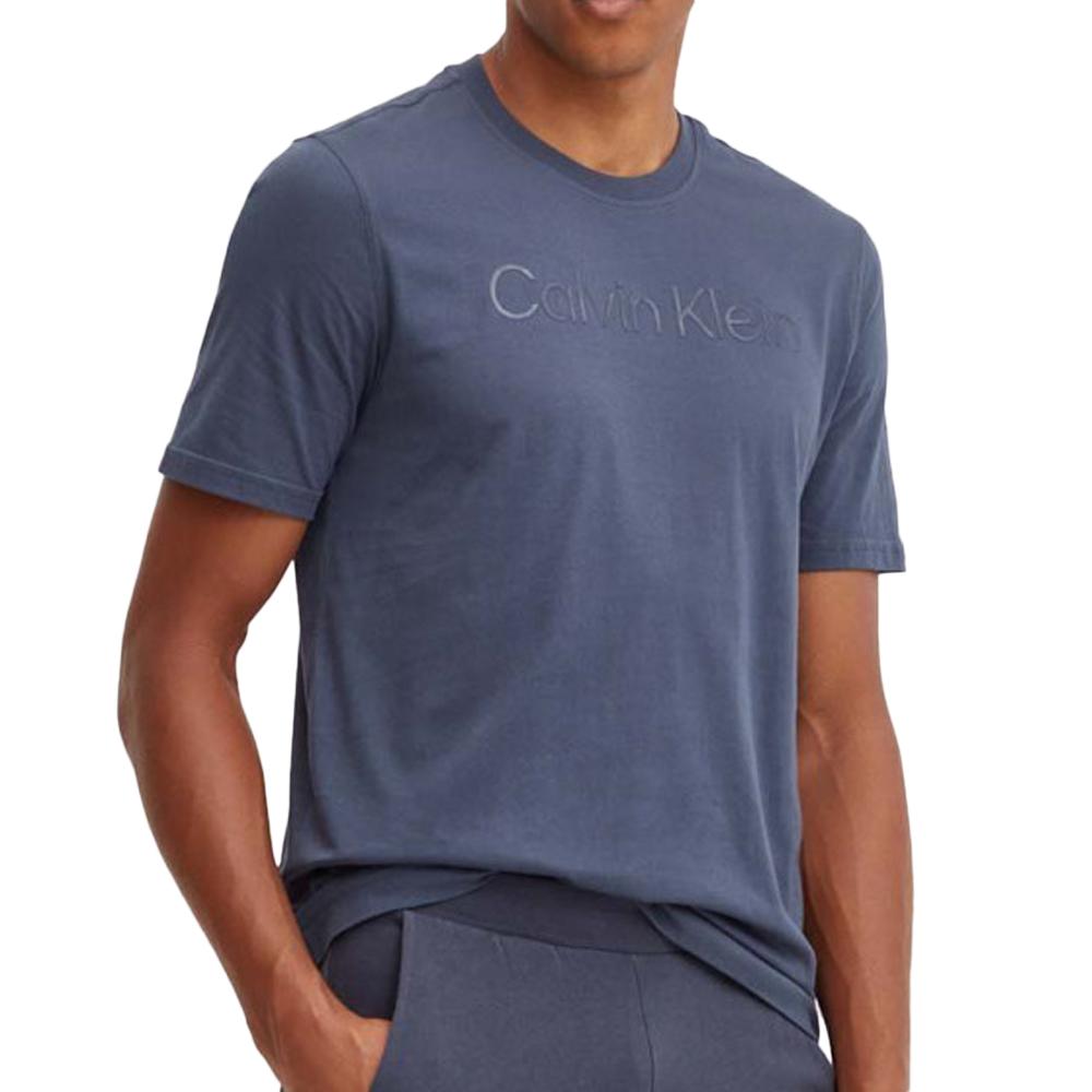Calvin Klein Jeans T-shirt Bleu Homme Calvin Klein Jeans 00GMF4K110