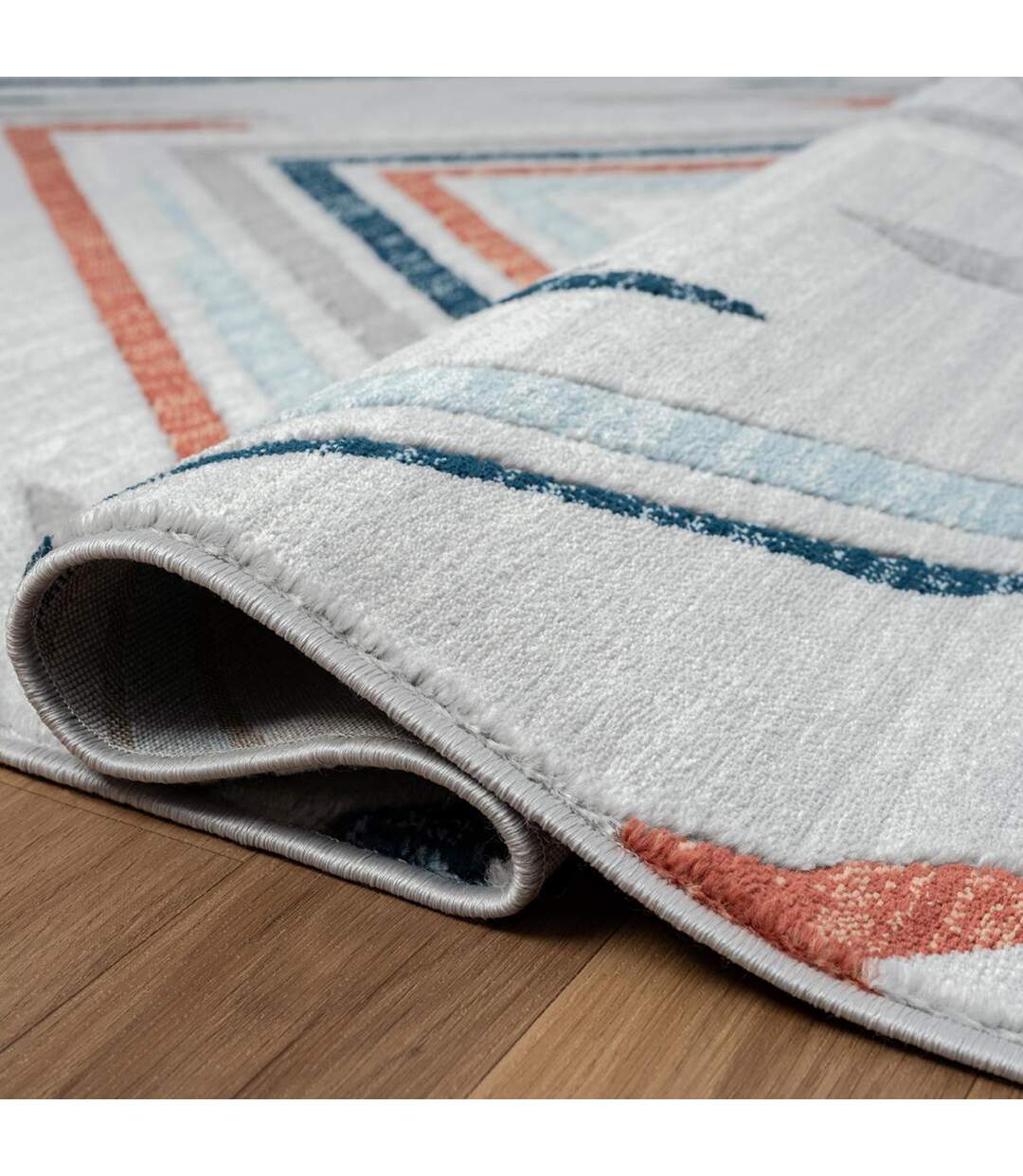 Tapis salon SOLGA E en polypropylène doux et soyeux OEKO TEX