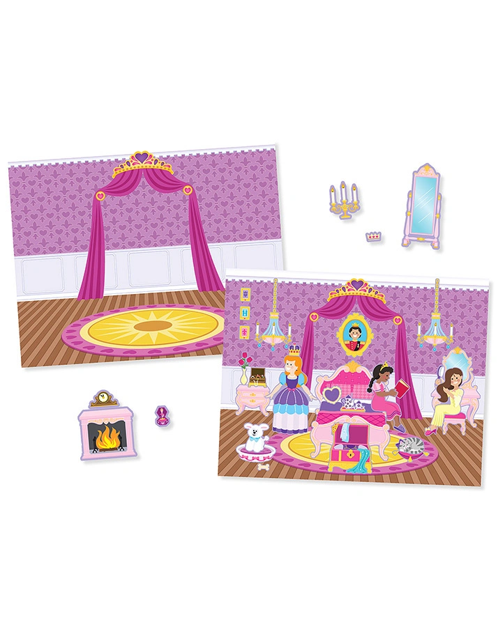 Sticker-Spiel PRINCESS FAIRIES mehrteilig