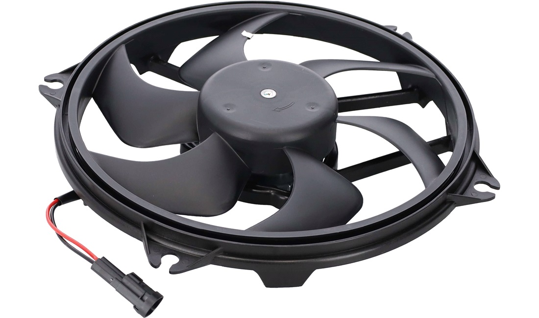 Ventilator, motorkøling