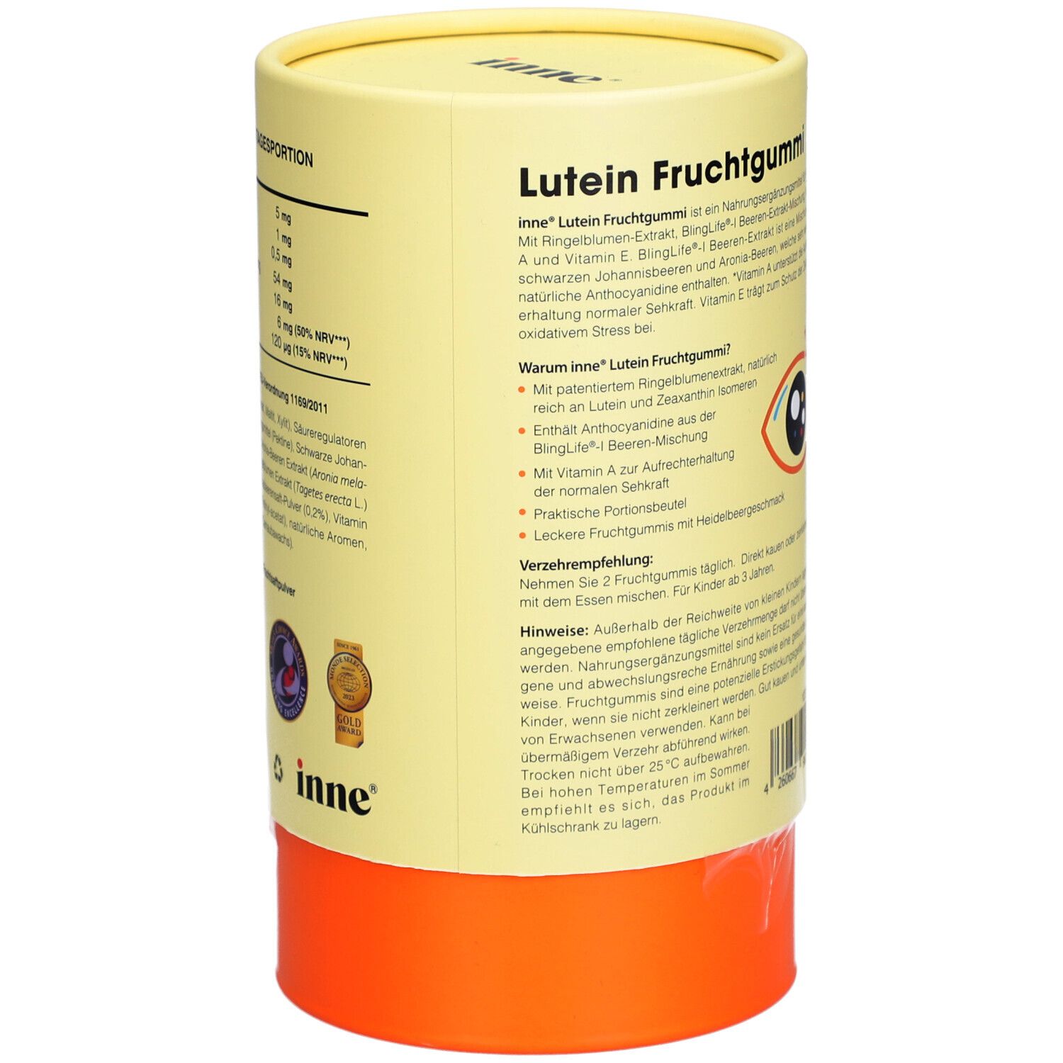 inne® Lutein Fruchtgummi