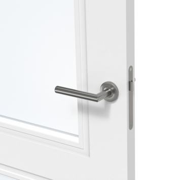Arne & Bodil binnendeur ABT306 blank glas - wit afgelakt