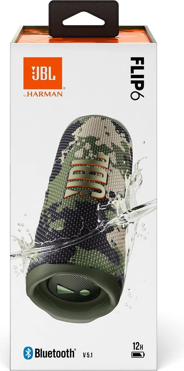 JBL Flip 6 Camouflage Enceintes Bluetooth portables