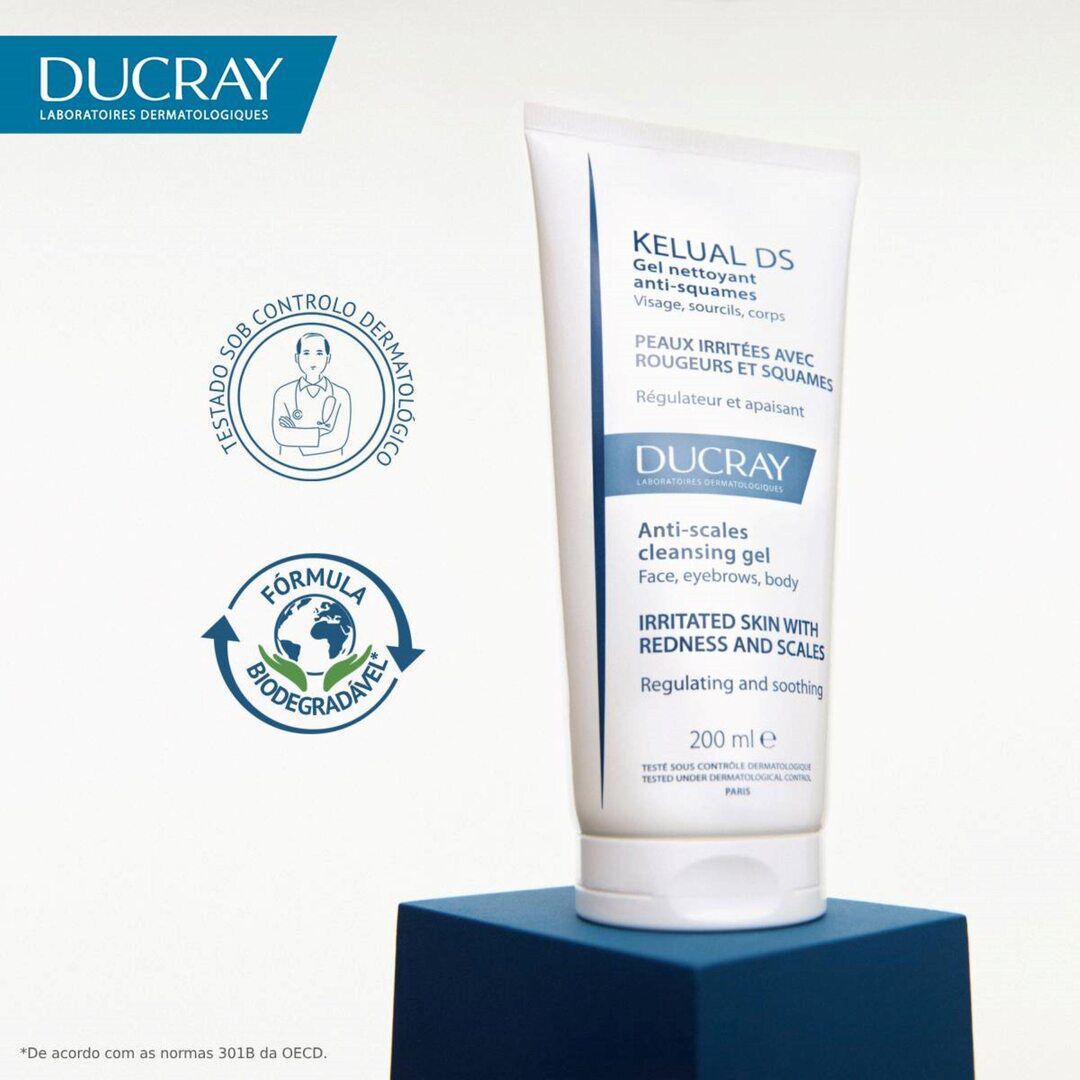 Kelual DS Gel Limpeza Anti-escamas 200ML - 200ml