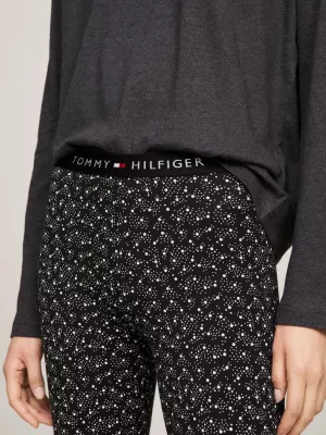 Conjunto de pijama TH Original com camiseta de manga comprida e leggings