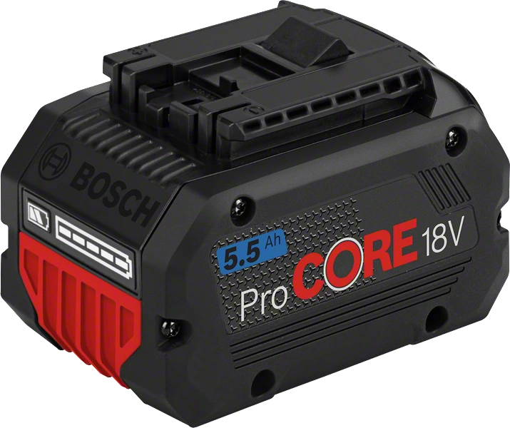 BOSCH COMBI-KIT 4 18V TOOLS: GSR 18V-90C + GKT 18V-52GC + GST 18V-155 SC+ GEX 18V-125 + 1 4.0 AH BATTERY (PROCORE) + 2 5.5 AH BATTERIES (PROCORE) + GAL 1880CV ( L)PROFESSIONAL