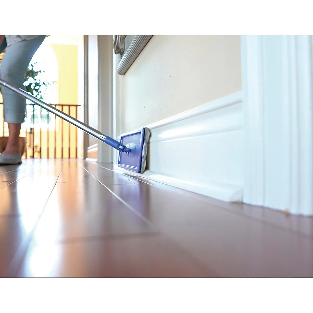 Starlyf® Bodenwischer Set, Wischsystem selbstreinigend, Doppelkammereimer Autoclean Mop