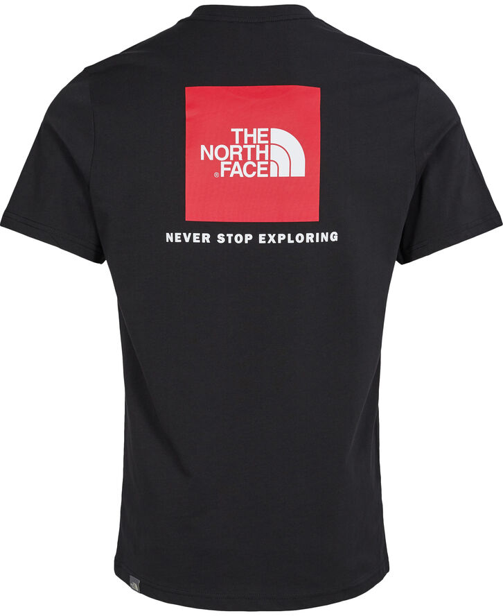 The North Face M s/s red box tee tnf black Sort