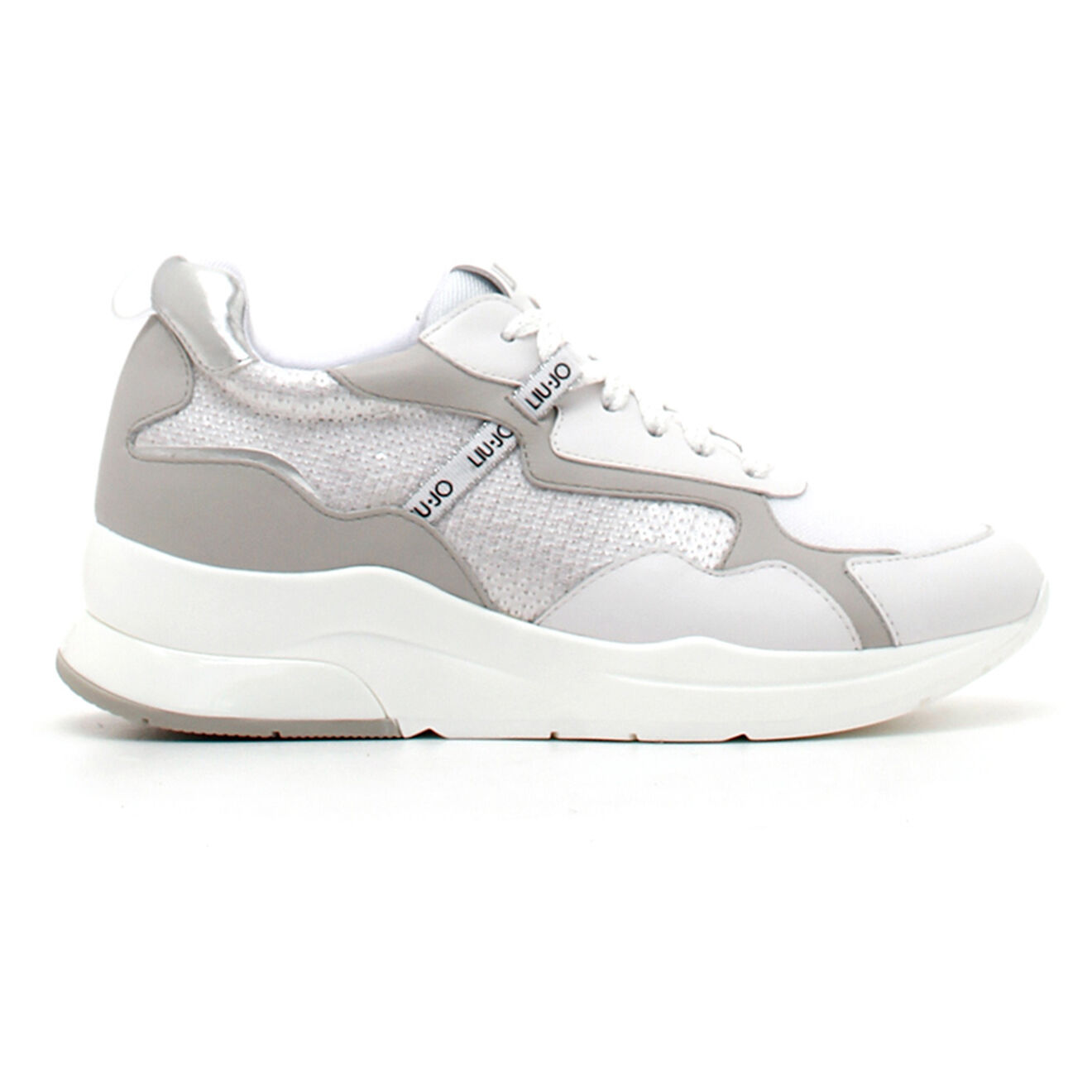 Liu-Jo Sneakers en Cuir Karlie blanches