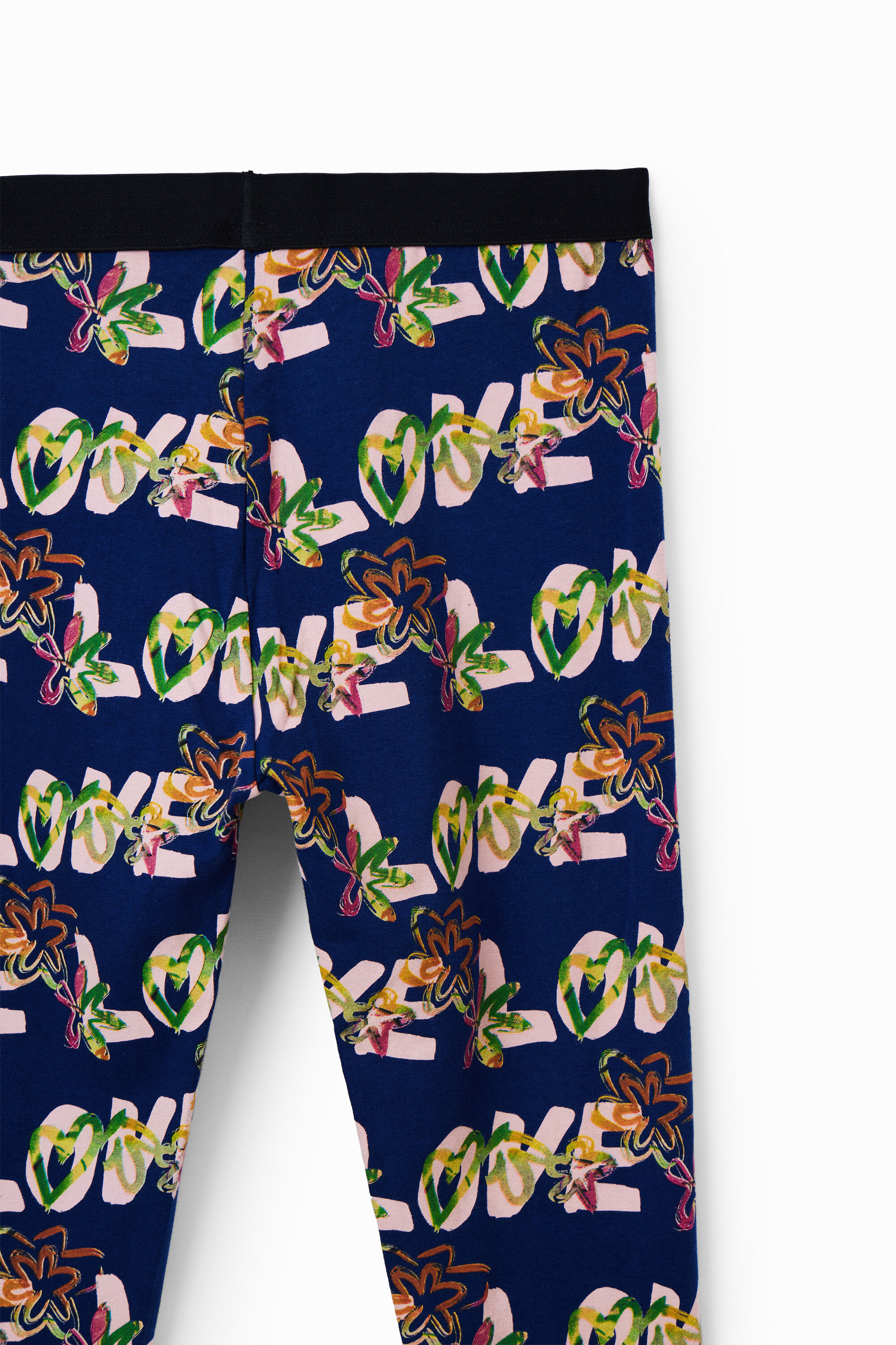 Legging fleurs Love