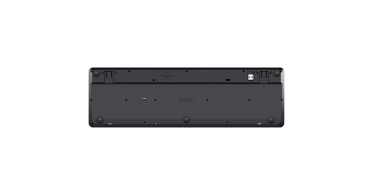 TrustOdy II Silent Wireless Keyboard, toetsenbord  (Zwart, EU lay-out (QWERTY), Membraan)