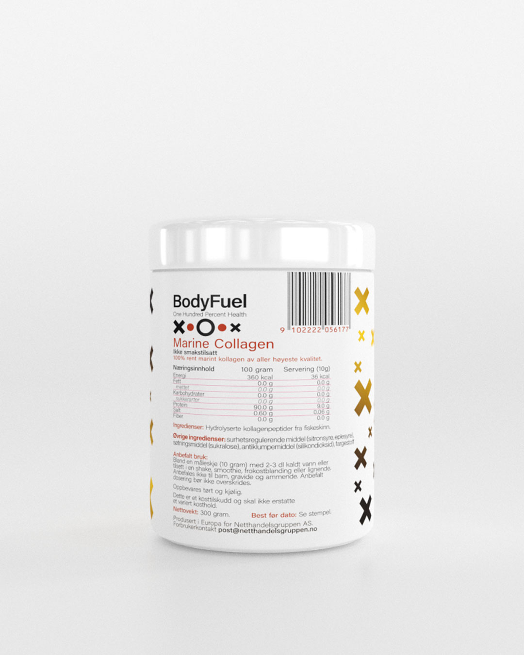 BodyFuel Premium Marine Collagen 300 g