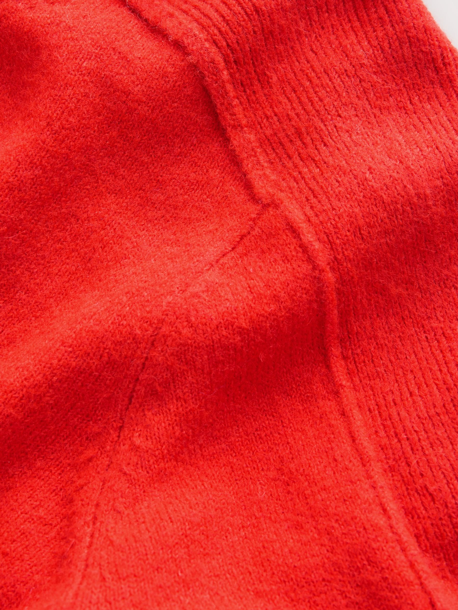 Rood - Knitted Jumper With Wool