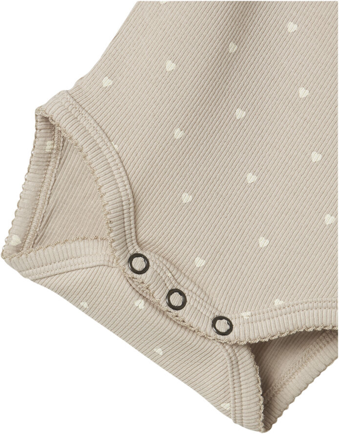 Lil' Atelier NBFGAGO LS SLIM BODY LIL NOOS Gray morn/heart