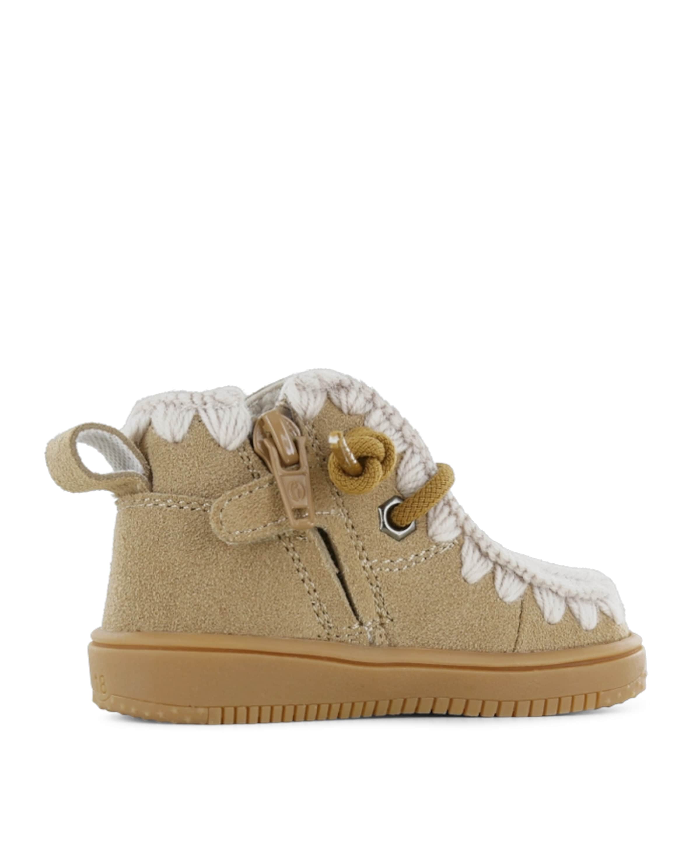 SHOESME meisjes veterschoenen beige