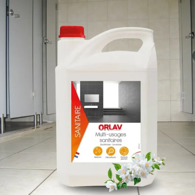 ORLAV - Nettoyant multi-usages sanitaire - 5L