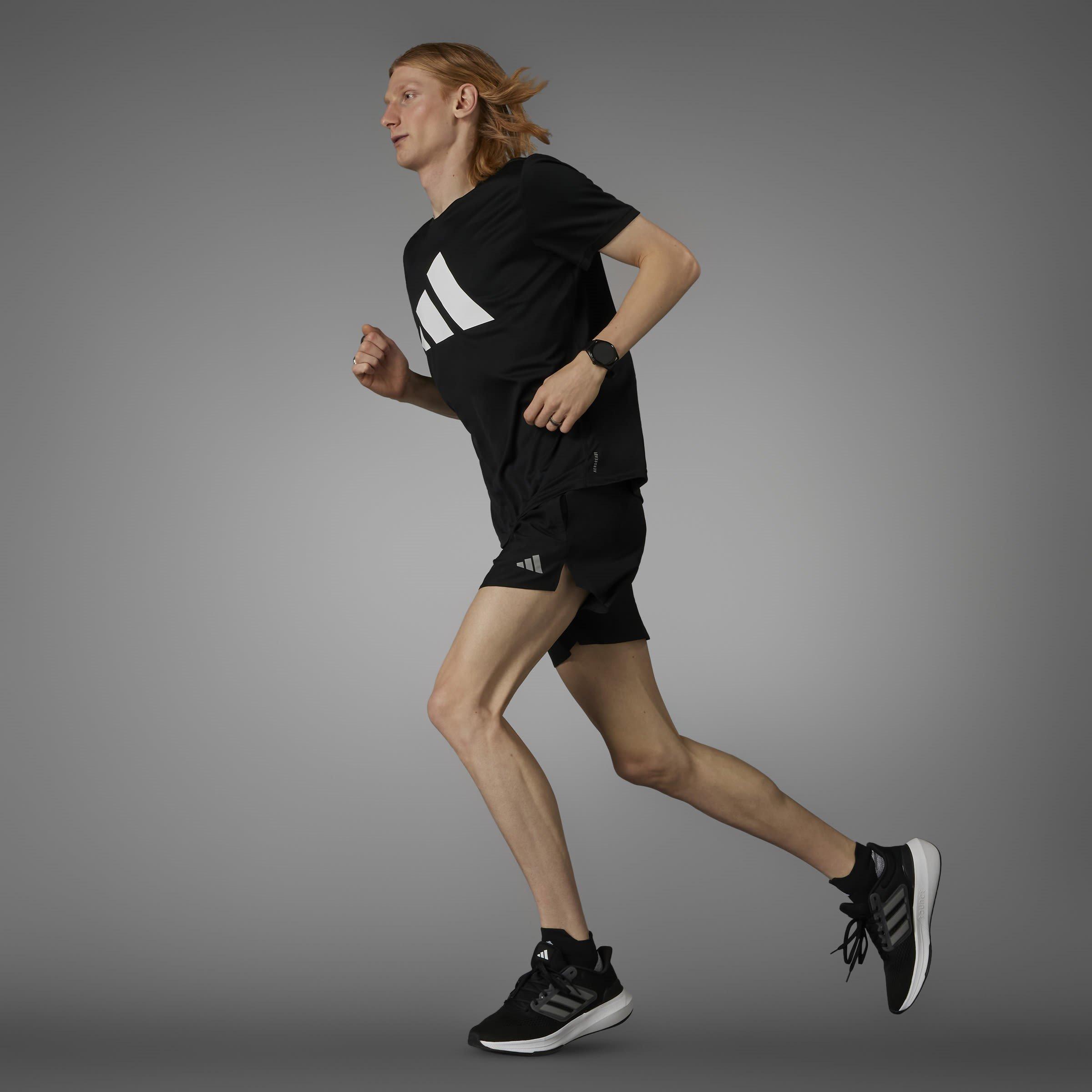 adidas Run It T Shirt Mens