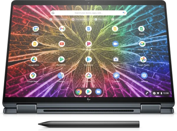 HP Elite Dragonfly Chromebook - Flipdesign - Intel Core i5 - 1245U / op til 4.4 GHz - vPro - Chrome OS - Intel Iris Xe Graphics - 8 GB RAM - 256 GB SSD NVMe - 13.5
