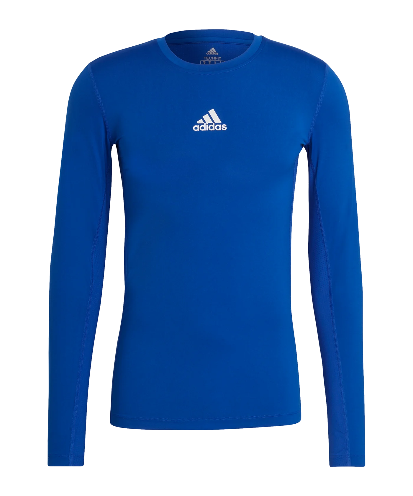 adidas Techfit Shirt langarm Blau