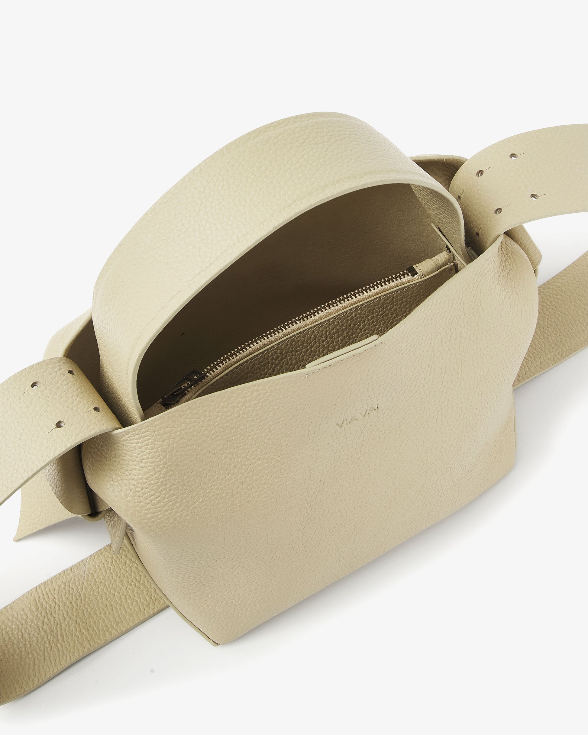 VIA VAI beige crossbody tas  Nodo Fabi