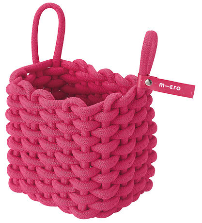 Micro Korb für Tretroller - Quadratisch - Rosa