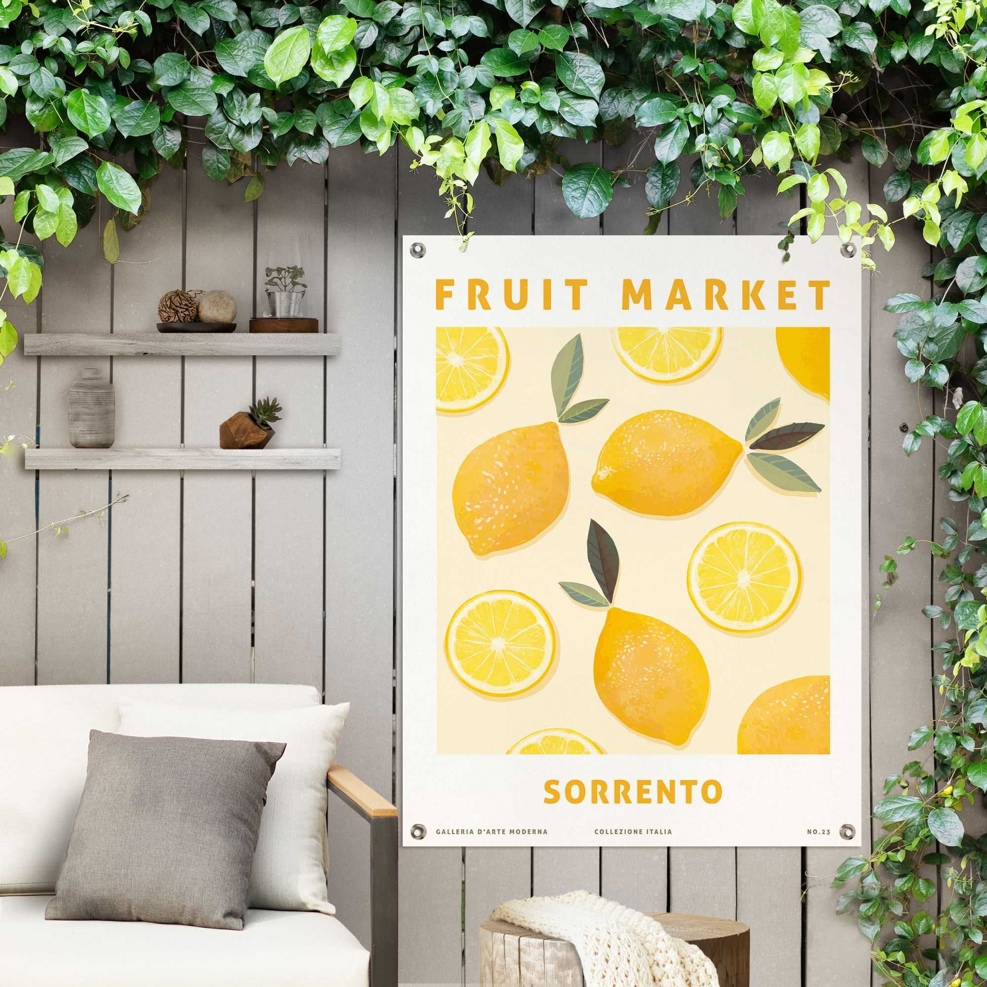 Reinders! Poster »Zitronen« Outdoor für Garten oder Balkon