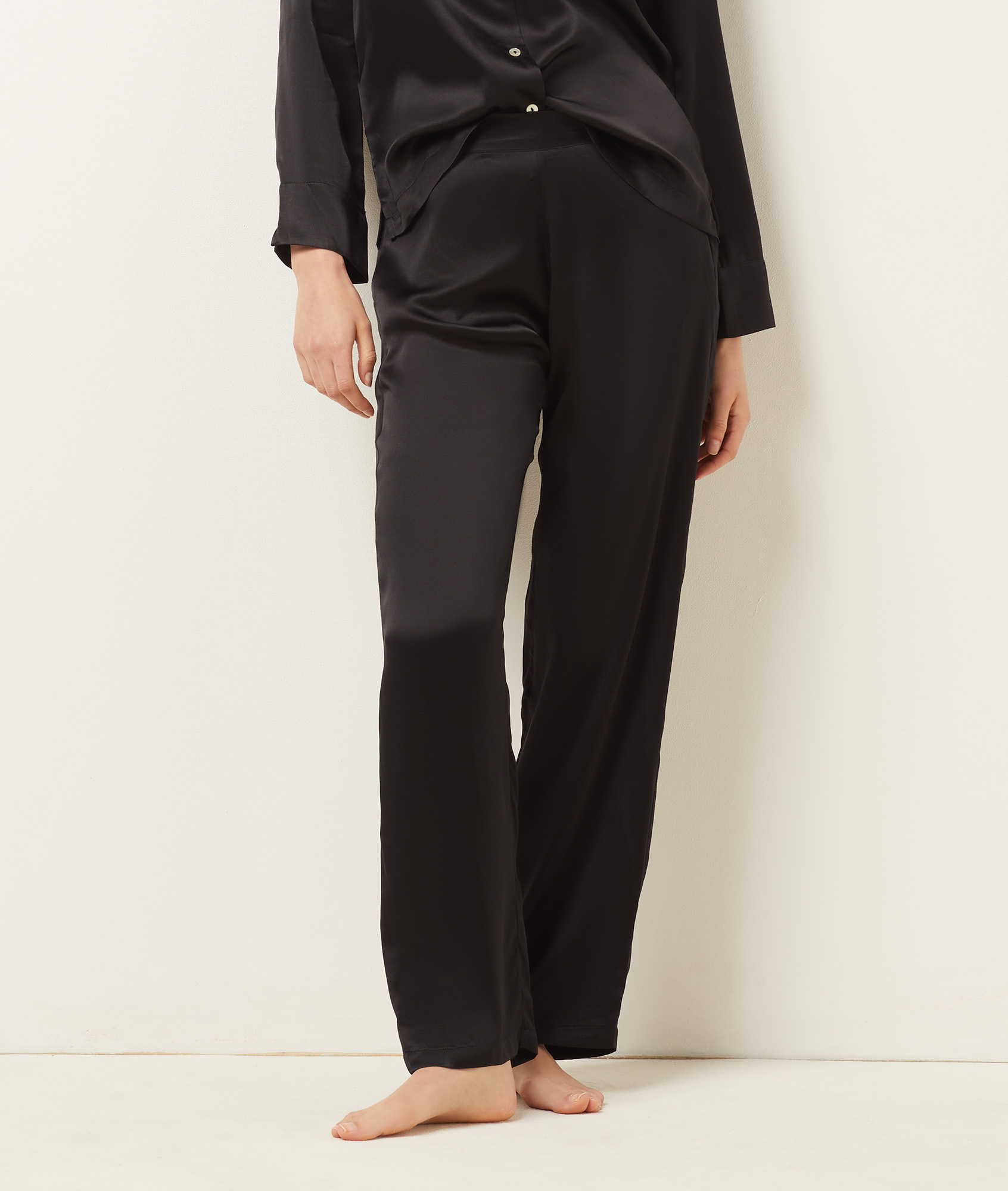 Pantalon en soie