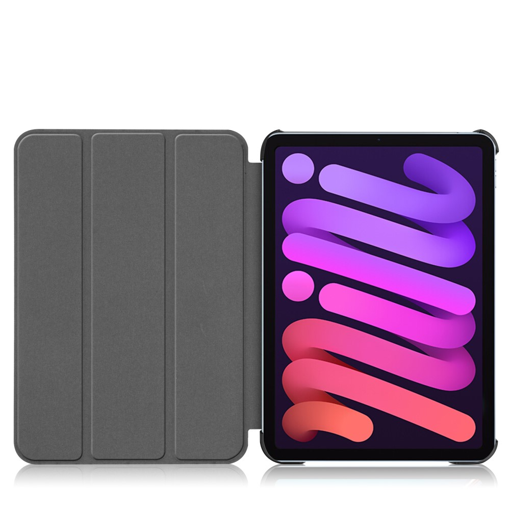 iPad Mini 7 (2024) / Mini 6 (2021) Leder Tasche Smart Cover Schutzhülle - Don't Touch Me