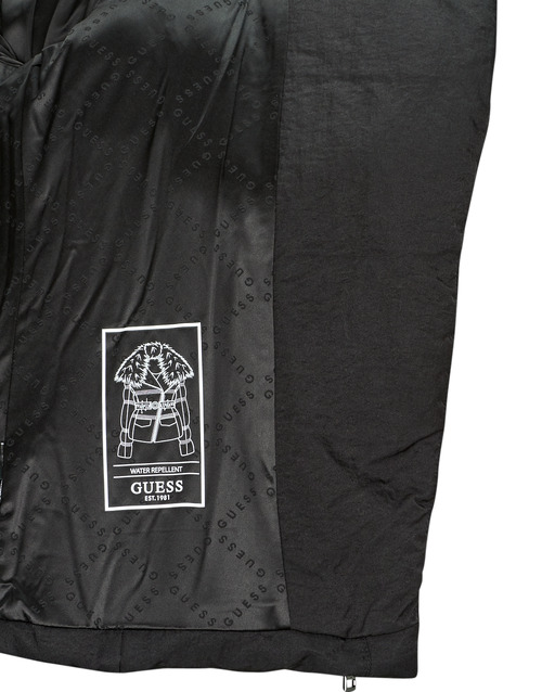 Guess - MARISOL SHORT BELTED JACKET - Noir