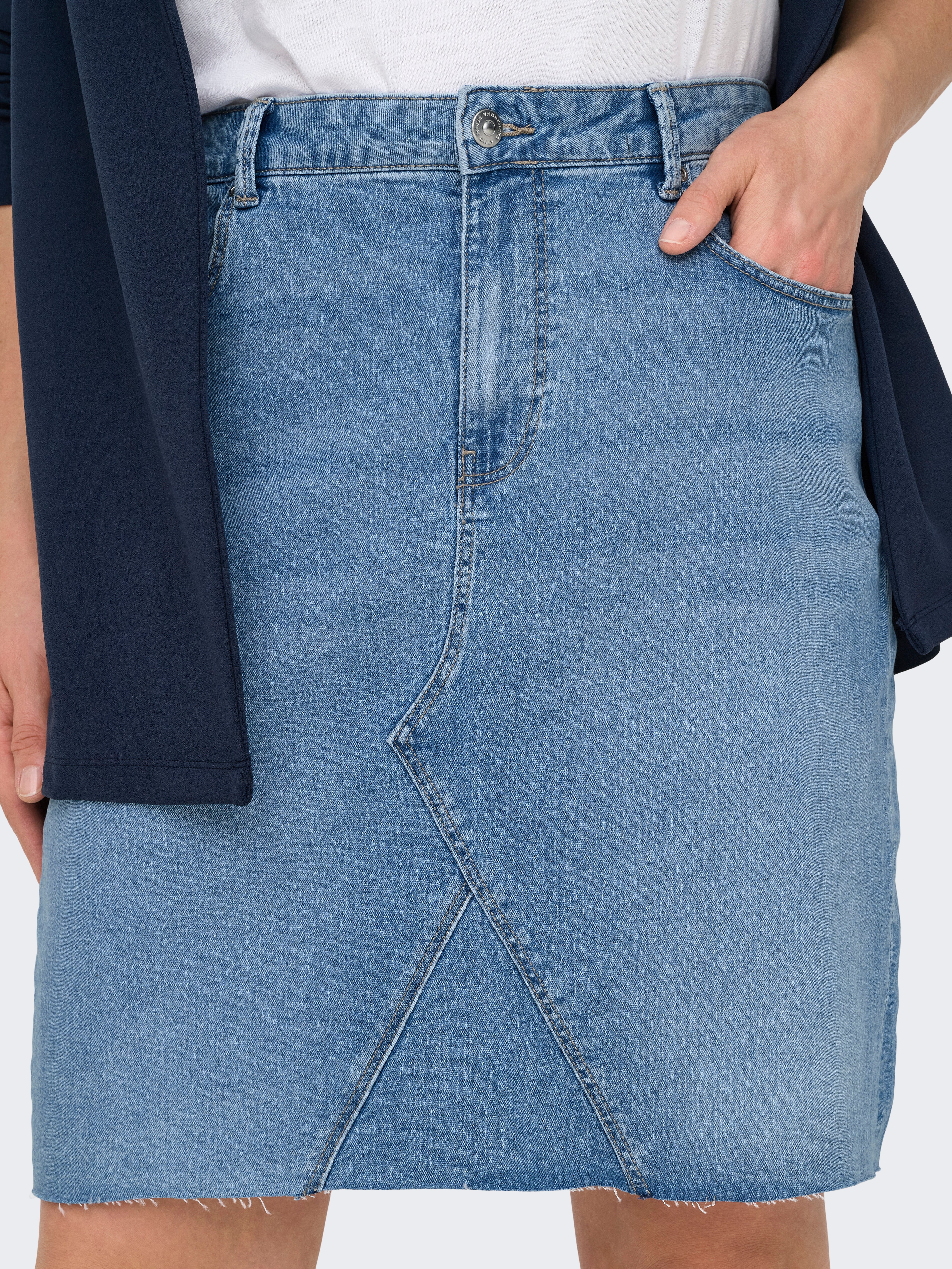 CARSLOAN Jeansrock Medium Blue Denim