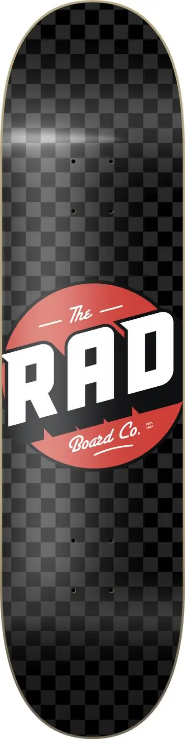RAD Checker Skateboard Deck | SkatePro