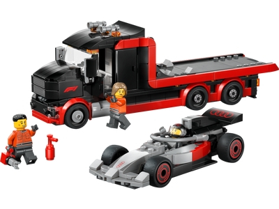 LEGO F1® displaytruck met Audi F1® racewagen (60493)