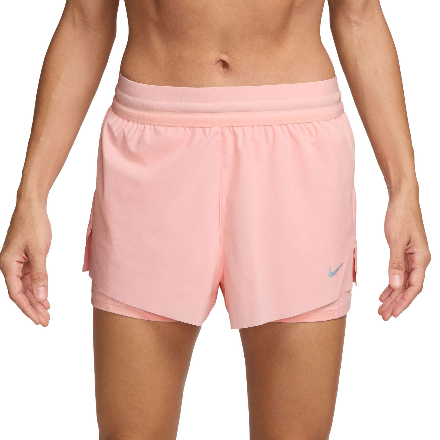 Nike Shirt 2in1 Short Set Dames