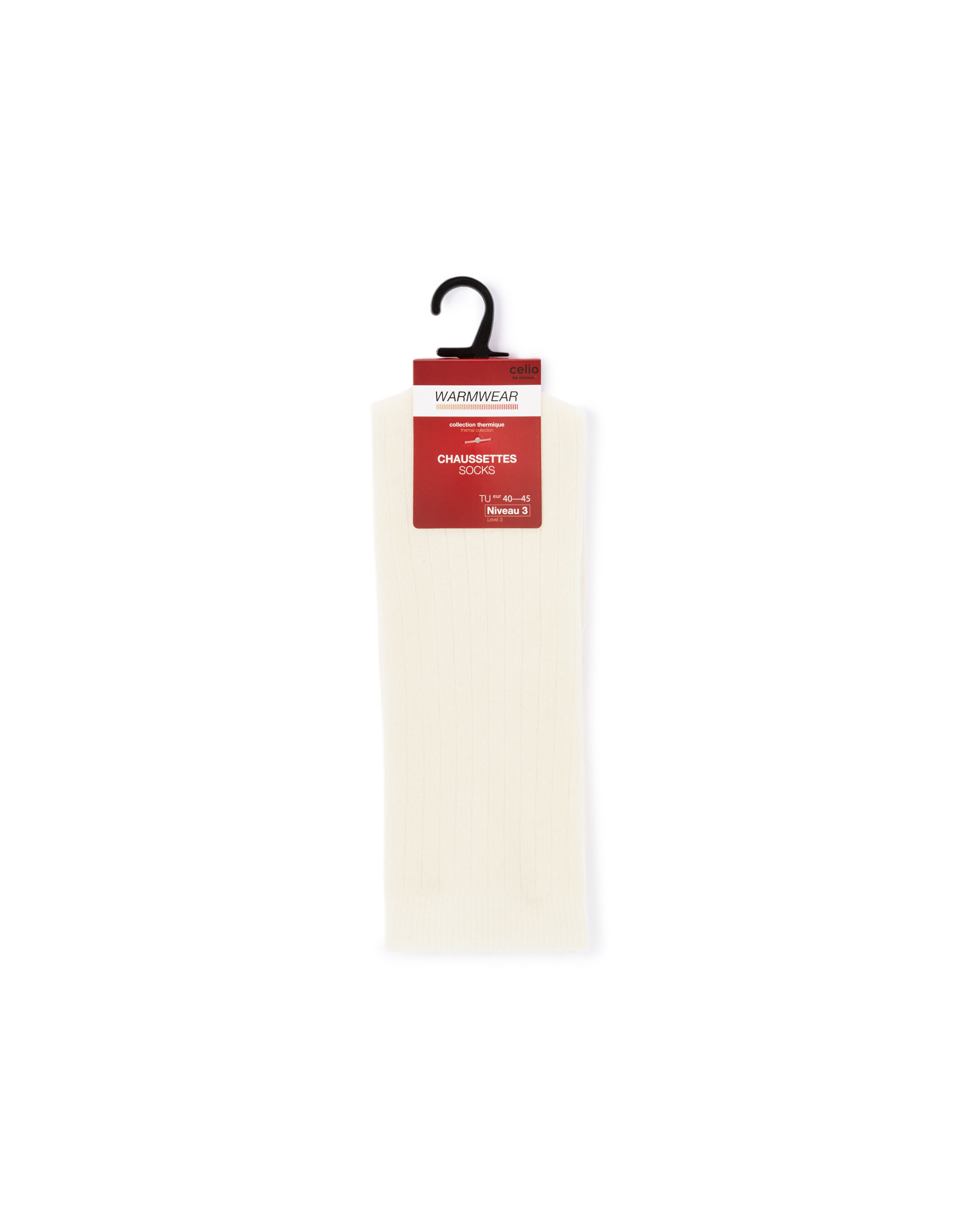 Chaussette warmwear Niveau 3 - blanc