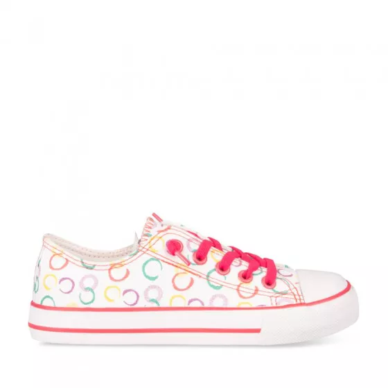 Baskets ROUGE LOVELY SKULL
