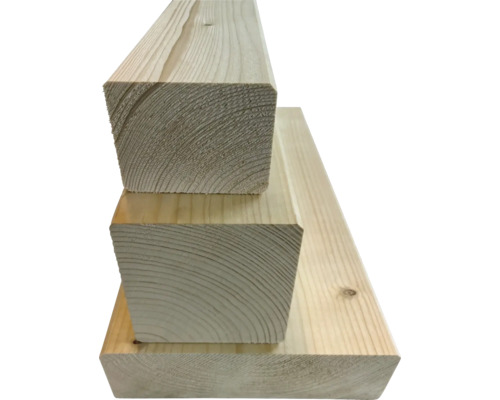 Structuurhout vurenhout 60x120 mm NSI (niet zichtbare montage) op de gewenste lengte op centimeter nauwkeurig op locatie gezaagd