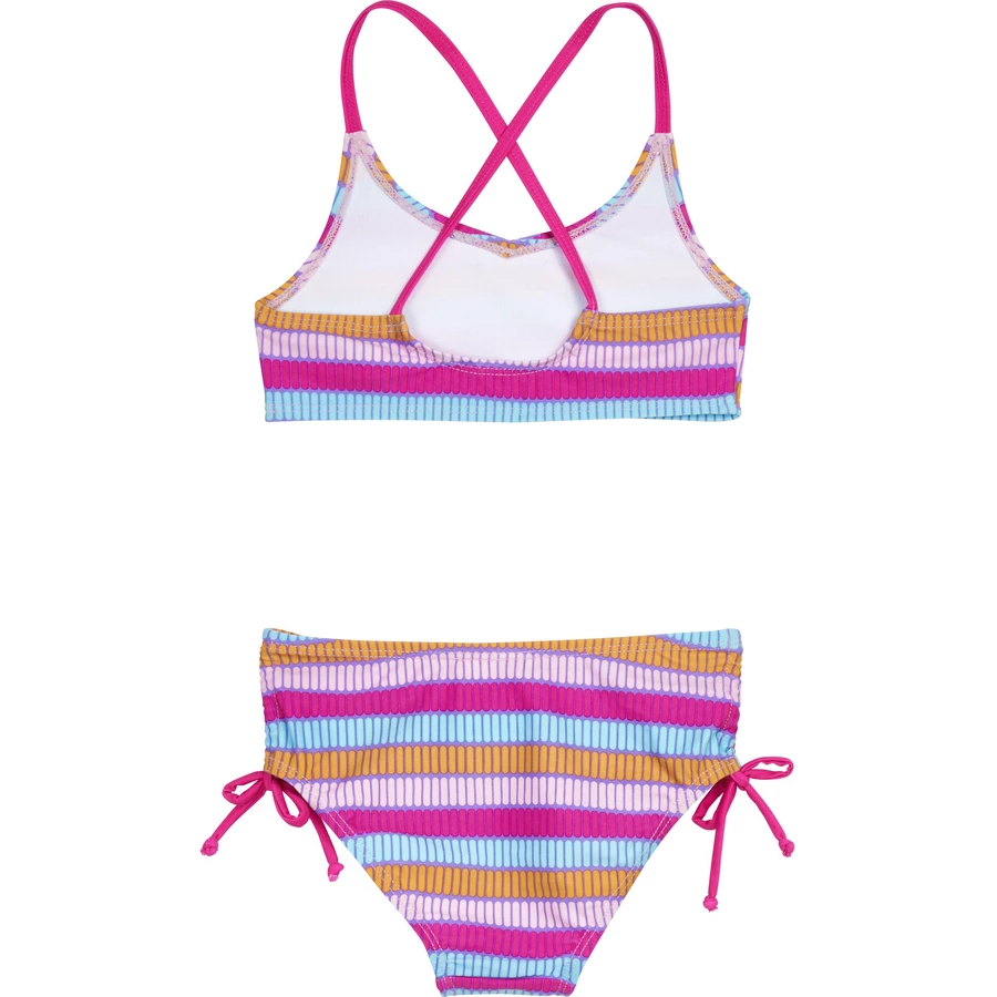 Playshoes UV-Schutz Bikini Ringel pink