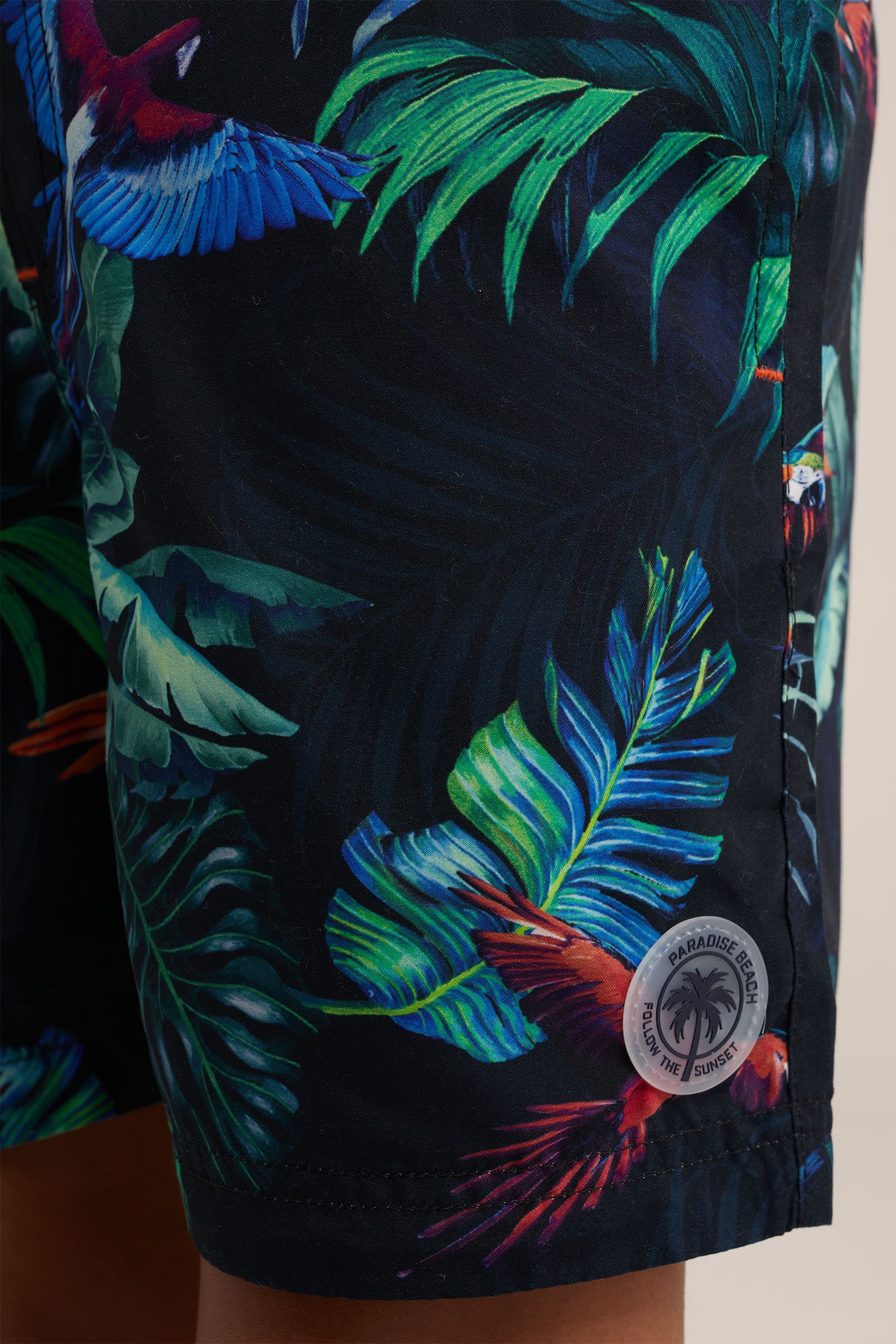 Jongens zwemshort met dessin WE Fashion Donkerblauw