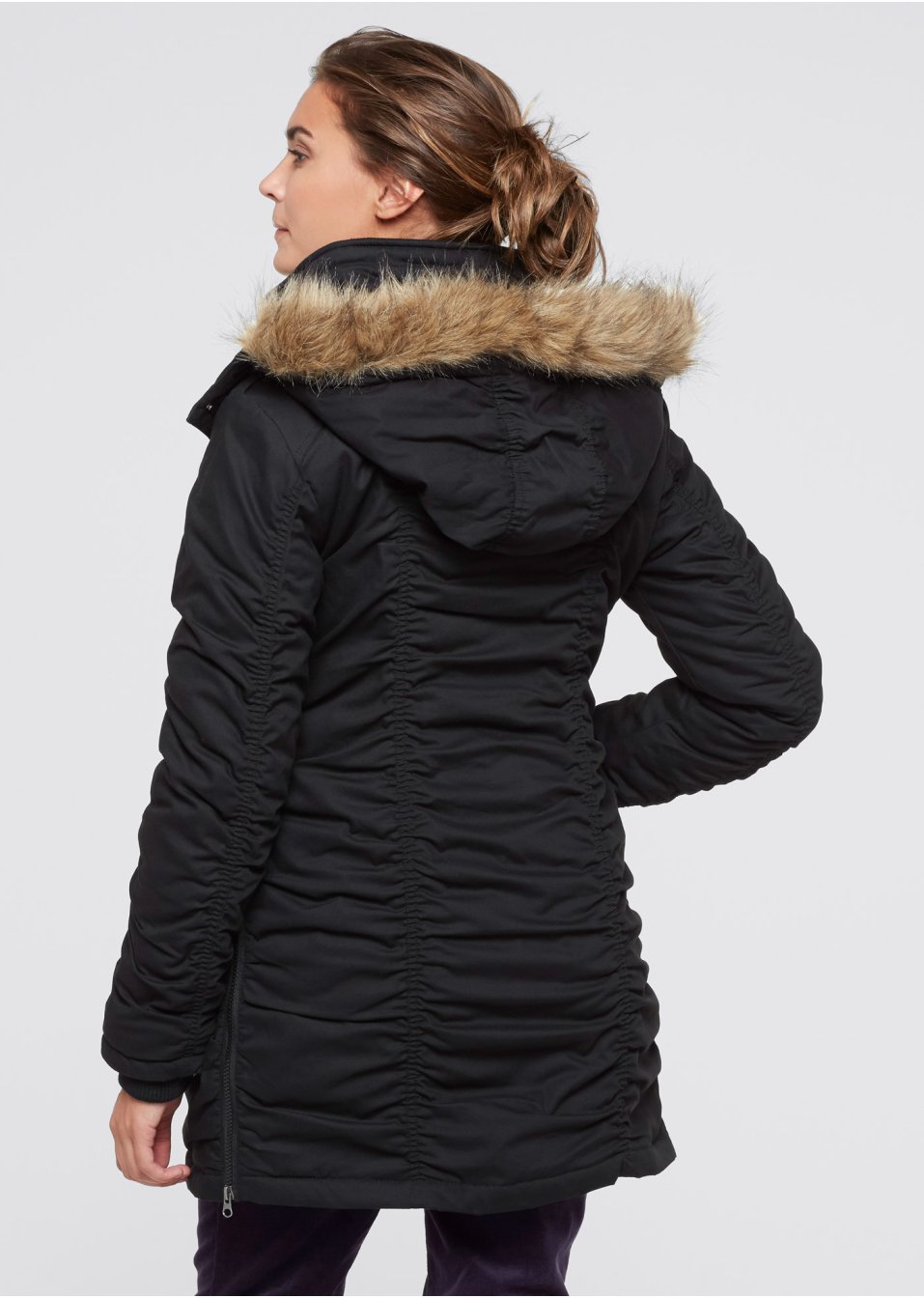Veste de grossesse avec capuche, ajustable