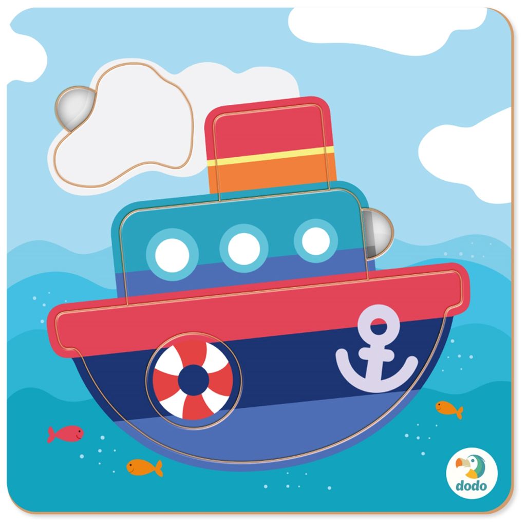 dodododo   kleines Sortierpuzzle Schiff