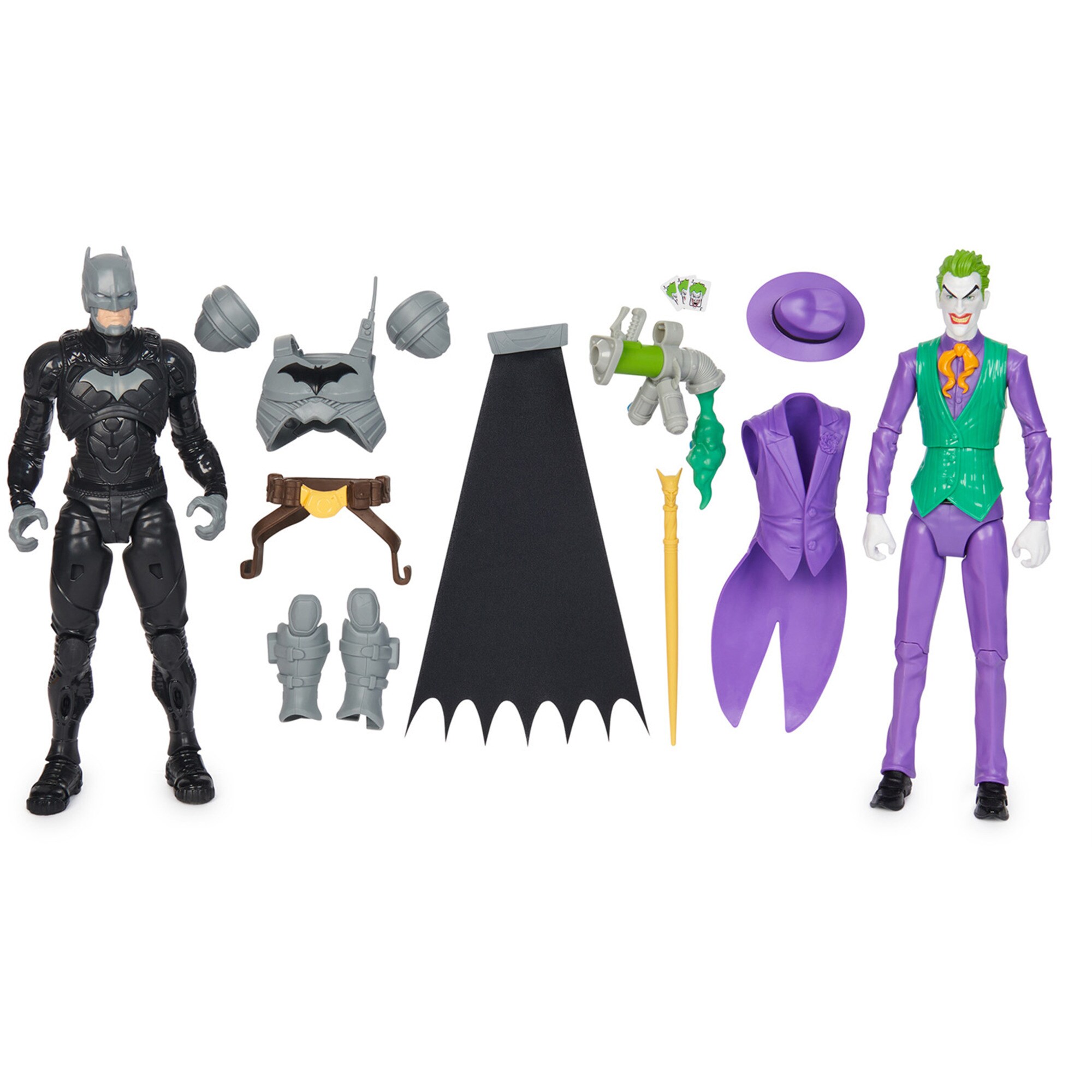 Spin Master Spielfigur Batman Adventures - Batman vs The Joker