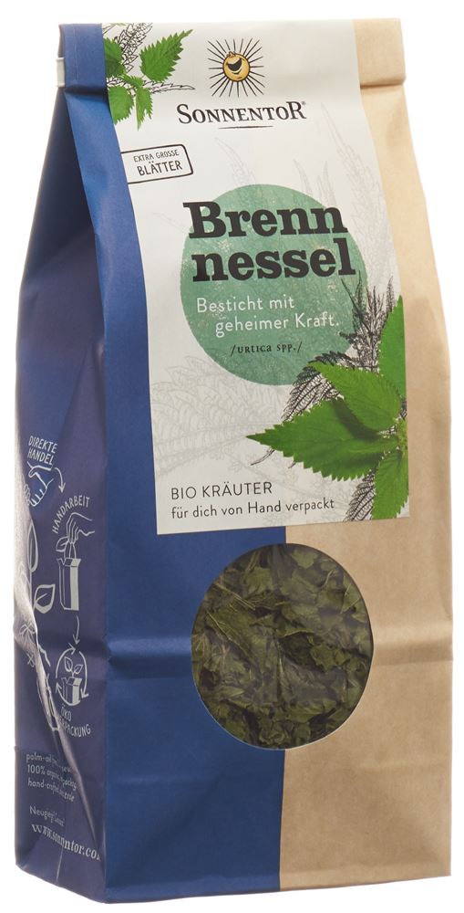 SONNENTOR Brennessel Tee<br>50 g, Sack, TEES, BIO