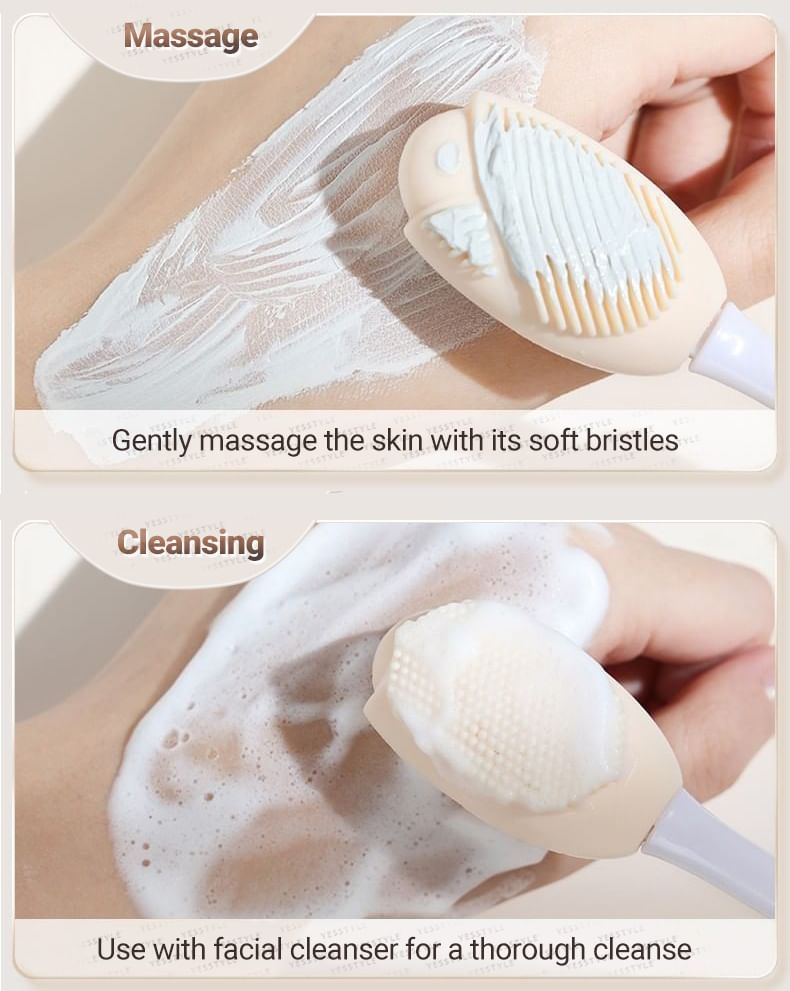 Puremantis - Siliconen Modelleermasker Mixerkom / Applicator / Spatel / Gezichtsreiniger Spons / Set