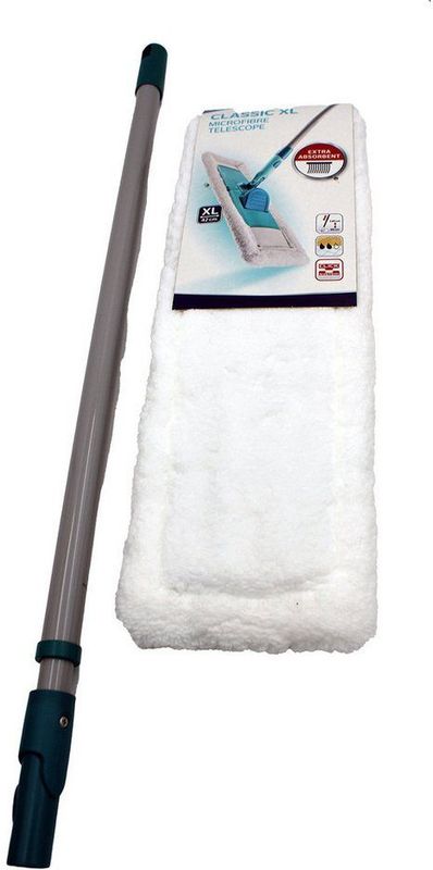 Vloerwisser Classic - Microvezel - Telescoop - 42 cm
